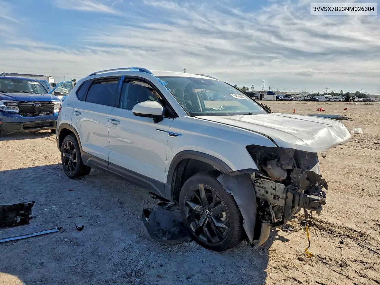 3VVSX7B23NM026304 2022 Volkswagen Taos Se