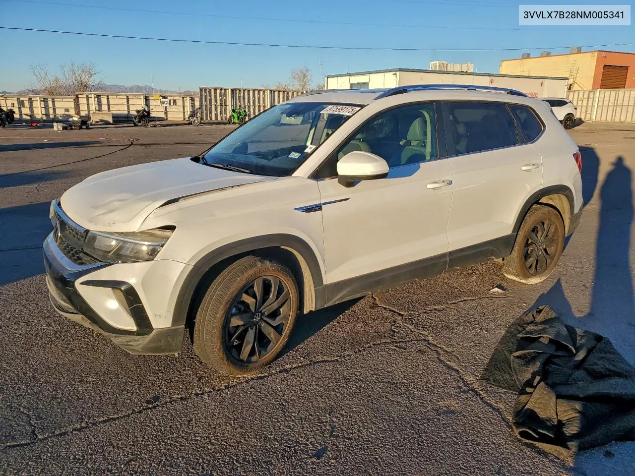 3VVLX7B28NM005341 2022 Volkswagen Taos Se Iq Drive