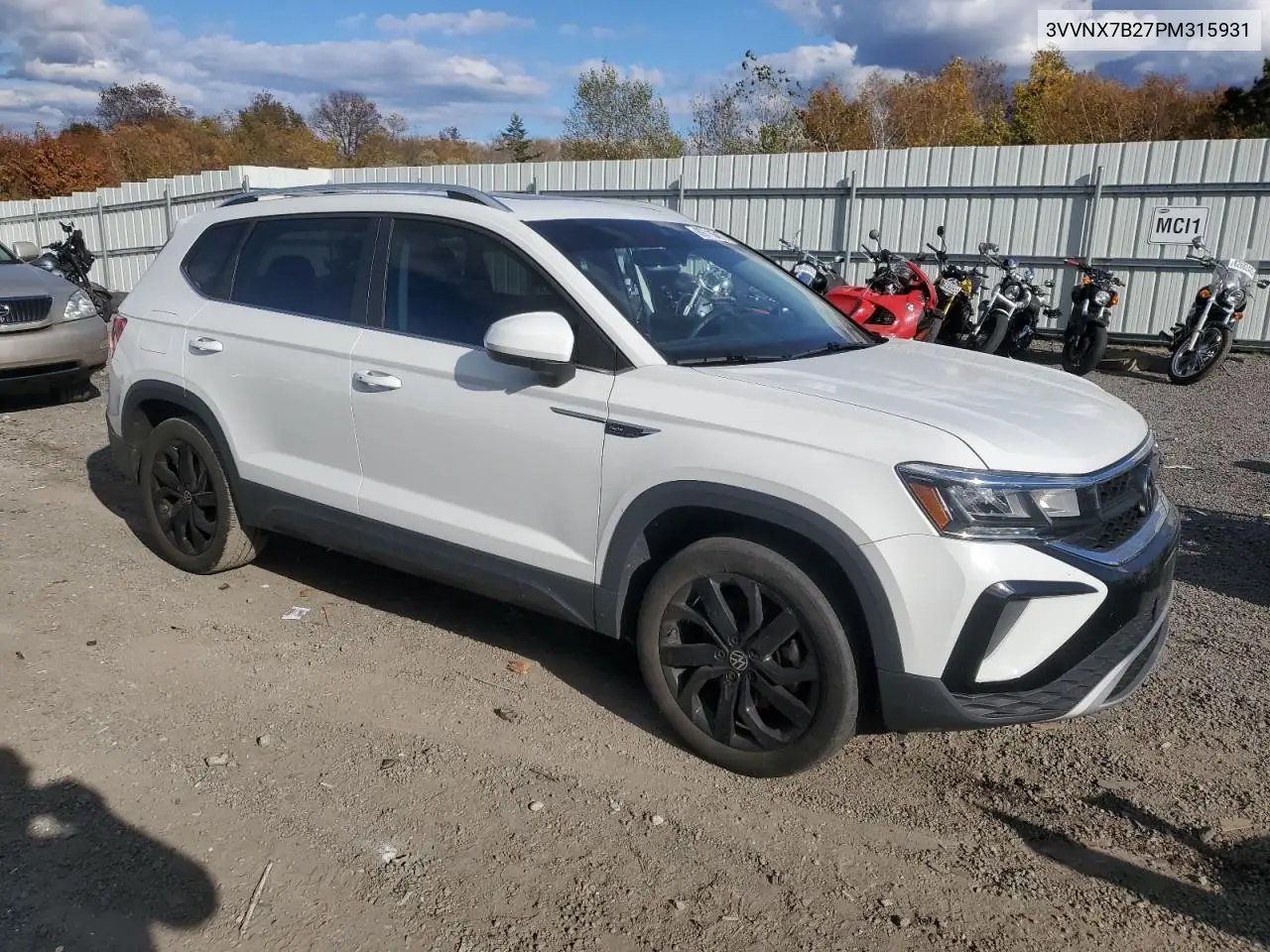 3VVNX7B27PM315931 2023 Volkswagen Taos Se