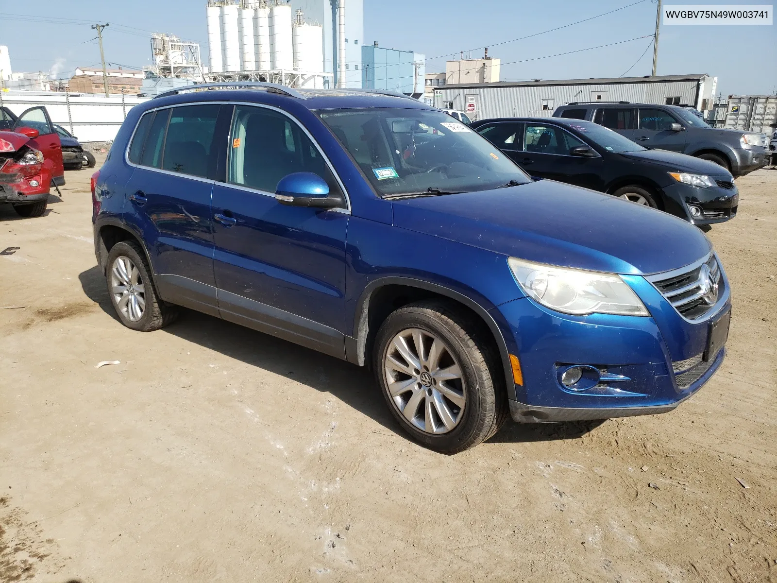 WVGBV75N49W003741 2009 Volkswagen Tiguan Se