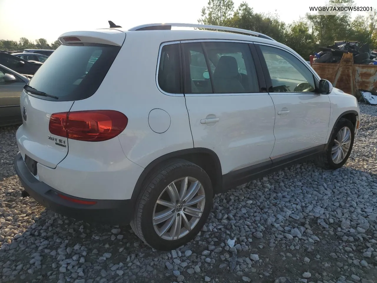 WVGBV7AX0CW582001 2012 Volkswagen Tiguan S