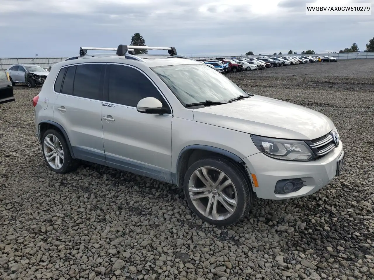 WVGBV7AX0CW610279 2012 Volkswagen Tiguan S