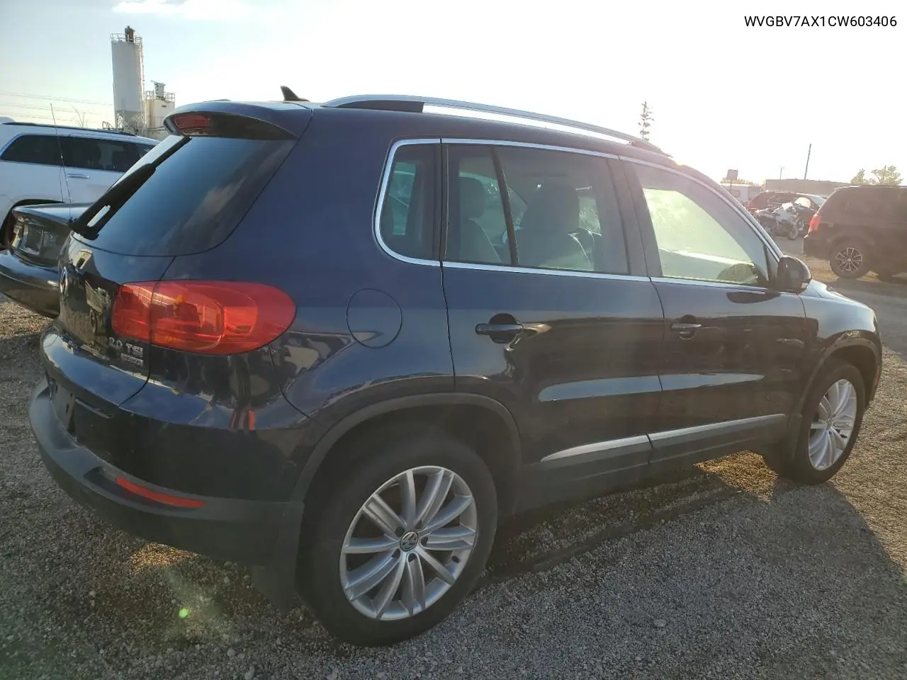 WVGBV7AX1CW603406 2012 Volkswagen Tiguan S