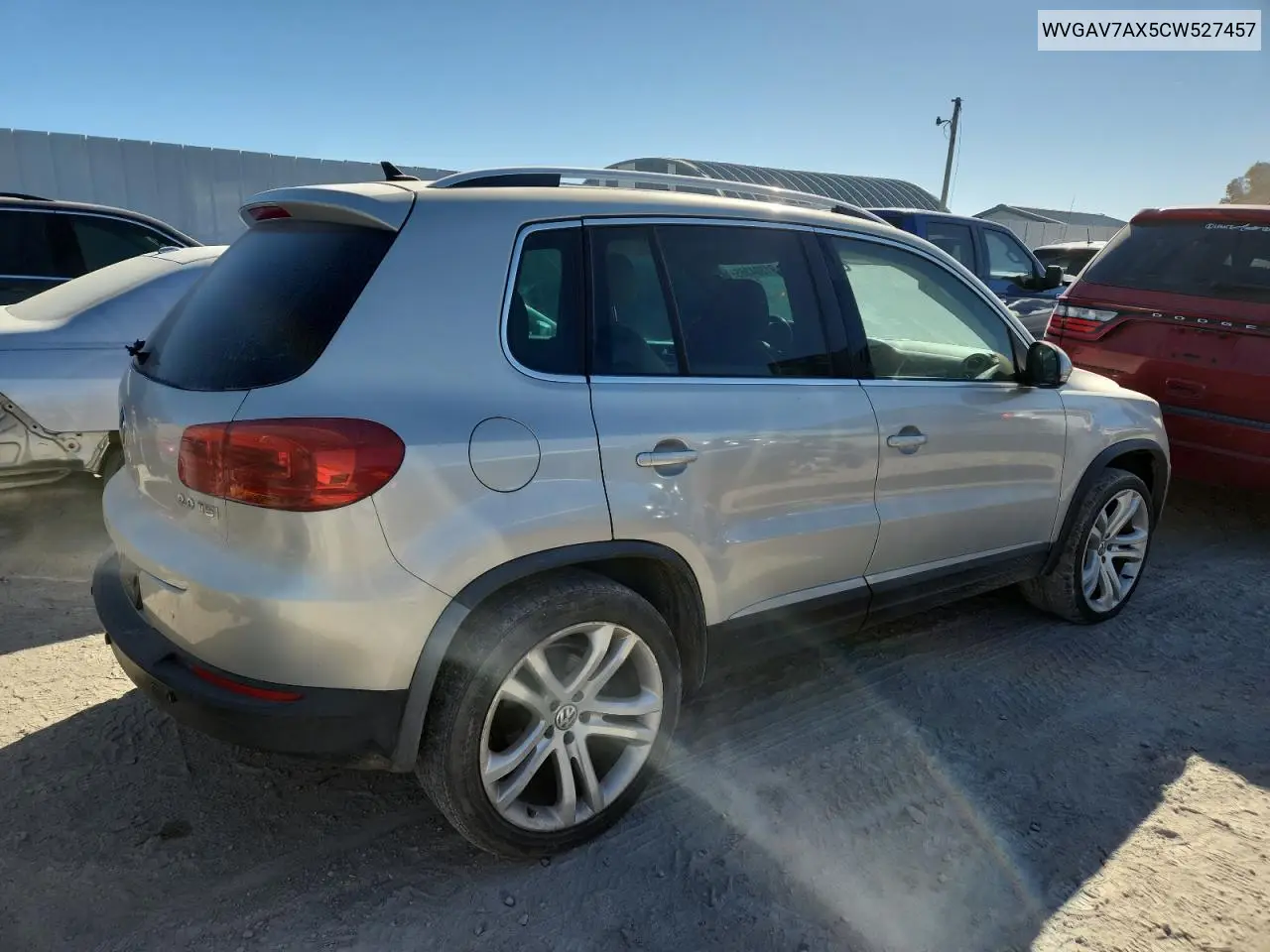 WVGAV7AX5CW527457 2012 Volkswagen Tiguan S