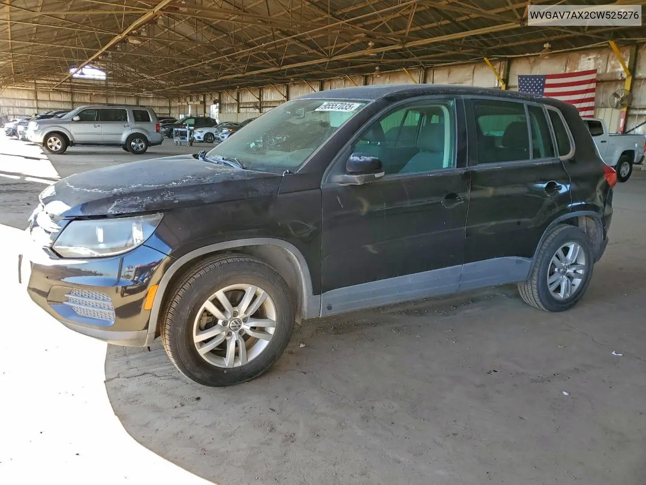 WVGAV7AX2CW525276 2012 Volkswagen Tiguan S
