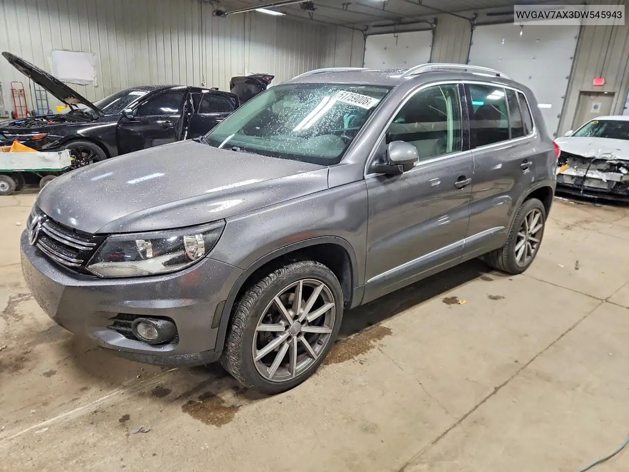 WVGAV7AX3DW545943 2013 Volkswagen Tiguan S
