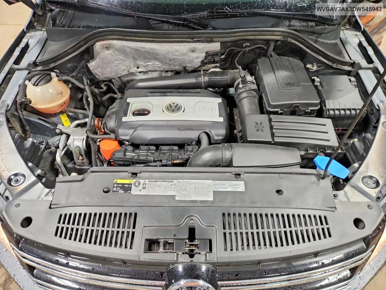 WVGAV7AX3DW545943 2013 Volkswagen Tiguan S