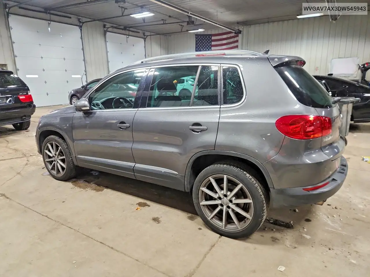 WVGAV7AX3DW545943 2013 Volkswagen Tiguan S