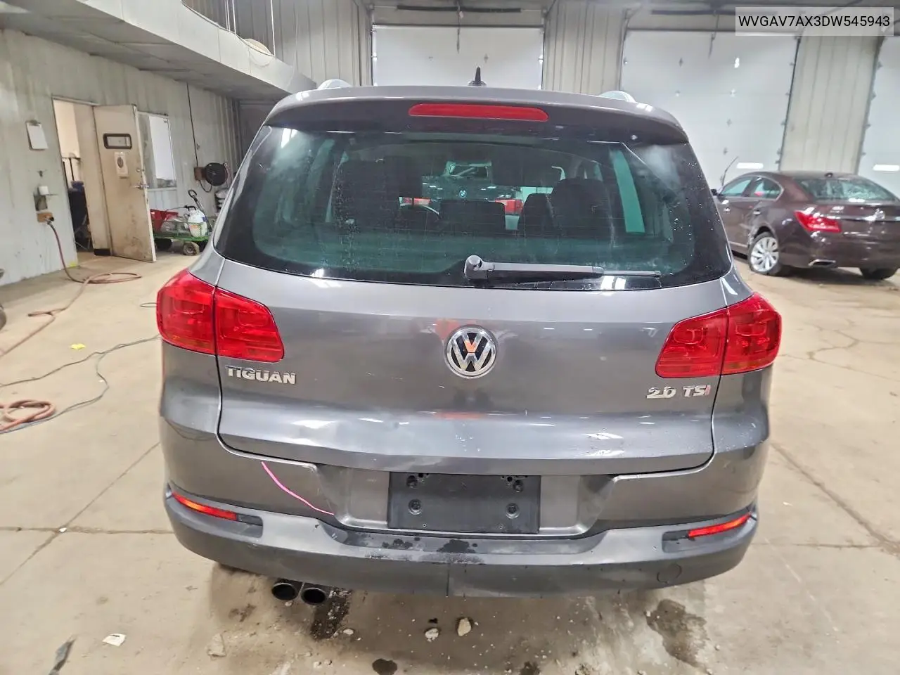 WVGAV7AX3DW545943 2013 Volkswagen Tiguan S