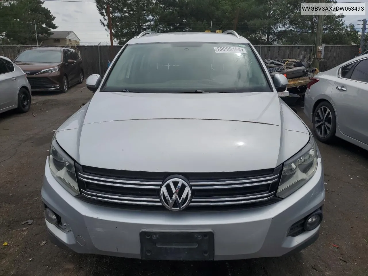 WVGBV3AX7DW053493 2013 Volkswagen Tiguan S