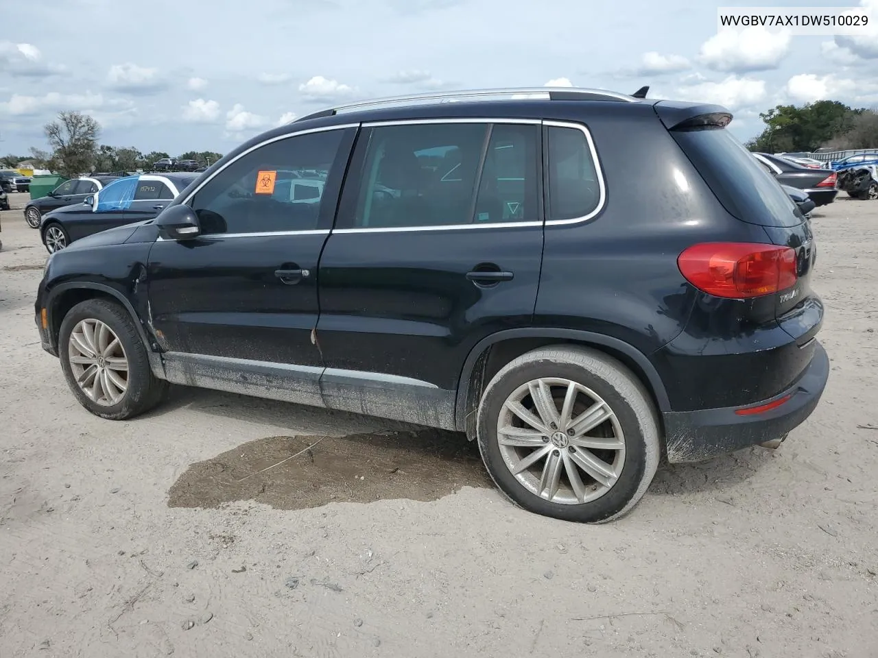 WVGBV7AX1DW510029 2013 Volkswagen Tiguan S