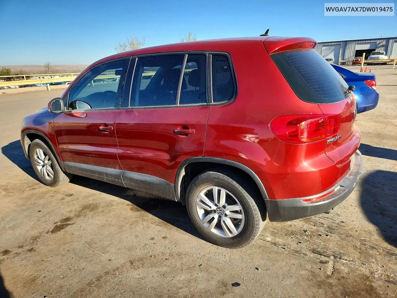 WVGAV7AX7DW019475 2013 Volkswagen Tiguan S