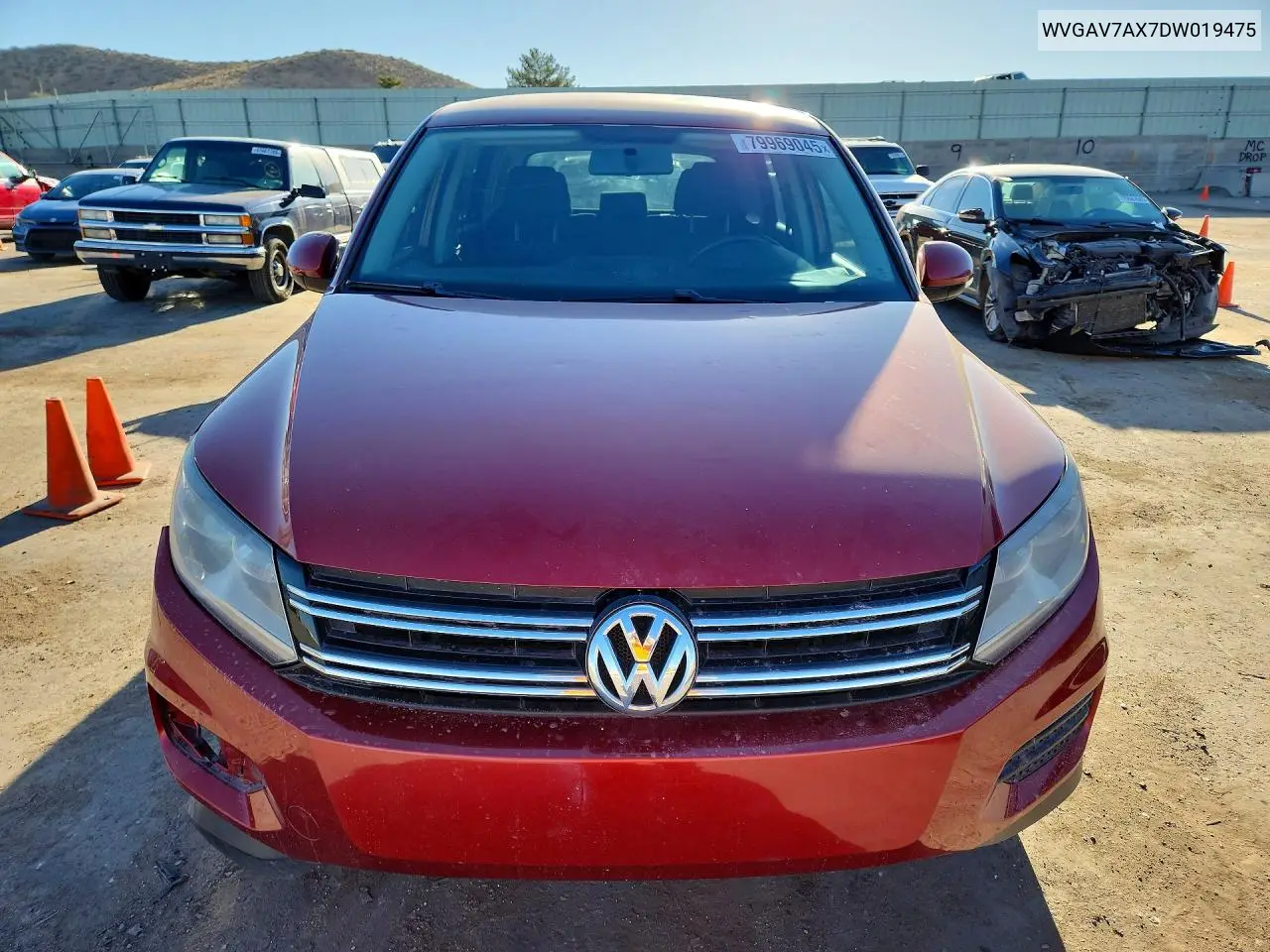 WVGAV7AX7DW019475 2013 Volkswagen Tiguan S