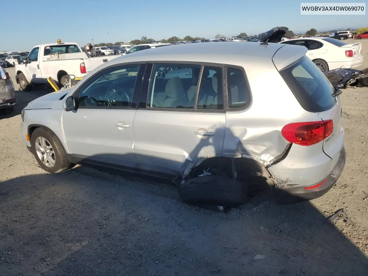 WVGBV3AX4DW069070 2013 Volkswagen Tiguan S