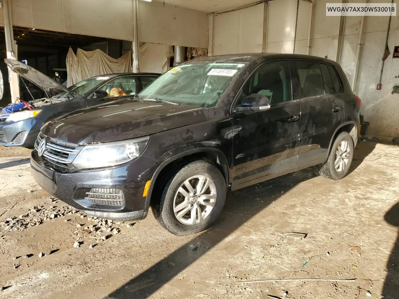 WVGAV7AX3DW530018 2013 Volkswagen Tiguan S