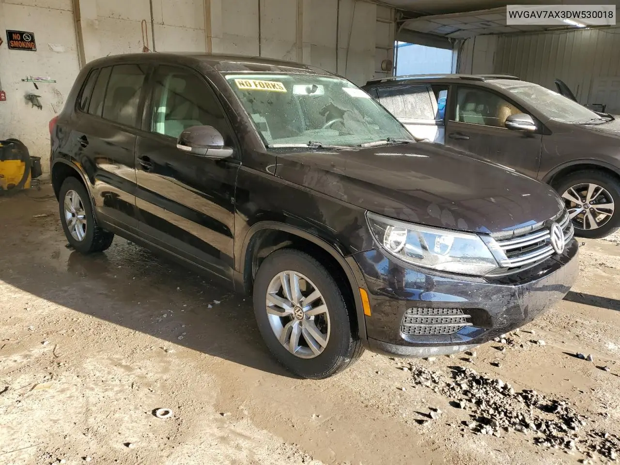 WVGAV7AX3DW530018 2013 Volkswagen Tiguan S