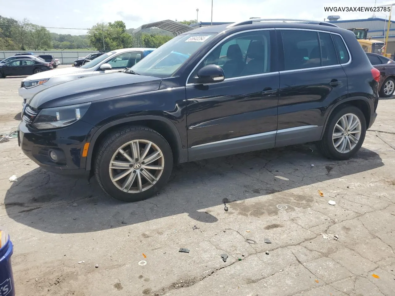 WVGAV3AX4EW623785 2014 Volkswagen Tiguan S