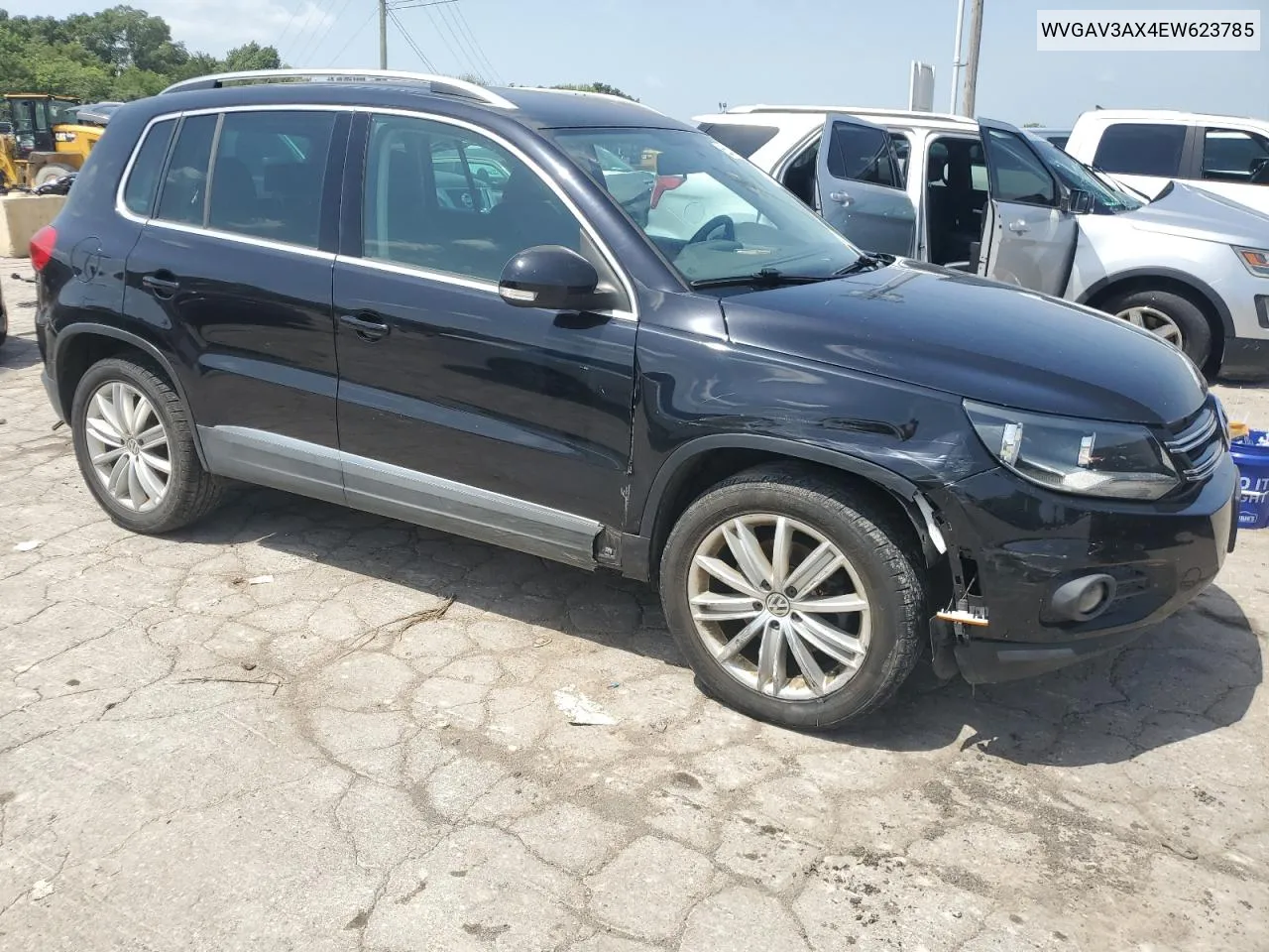 WVGAV3AX4EW623785 2014 Volkswagen Tiguan S