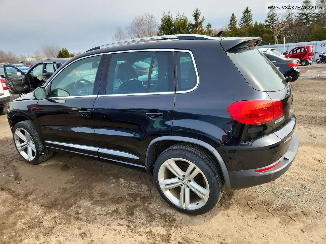 WVGJV3AX7EW622016 2014 Volkswagen Tiguan S