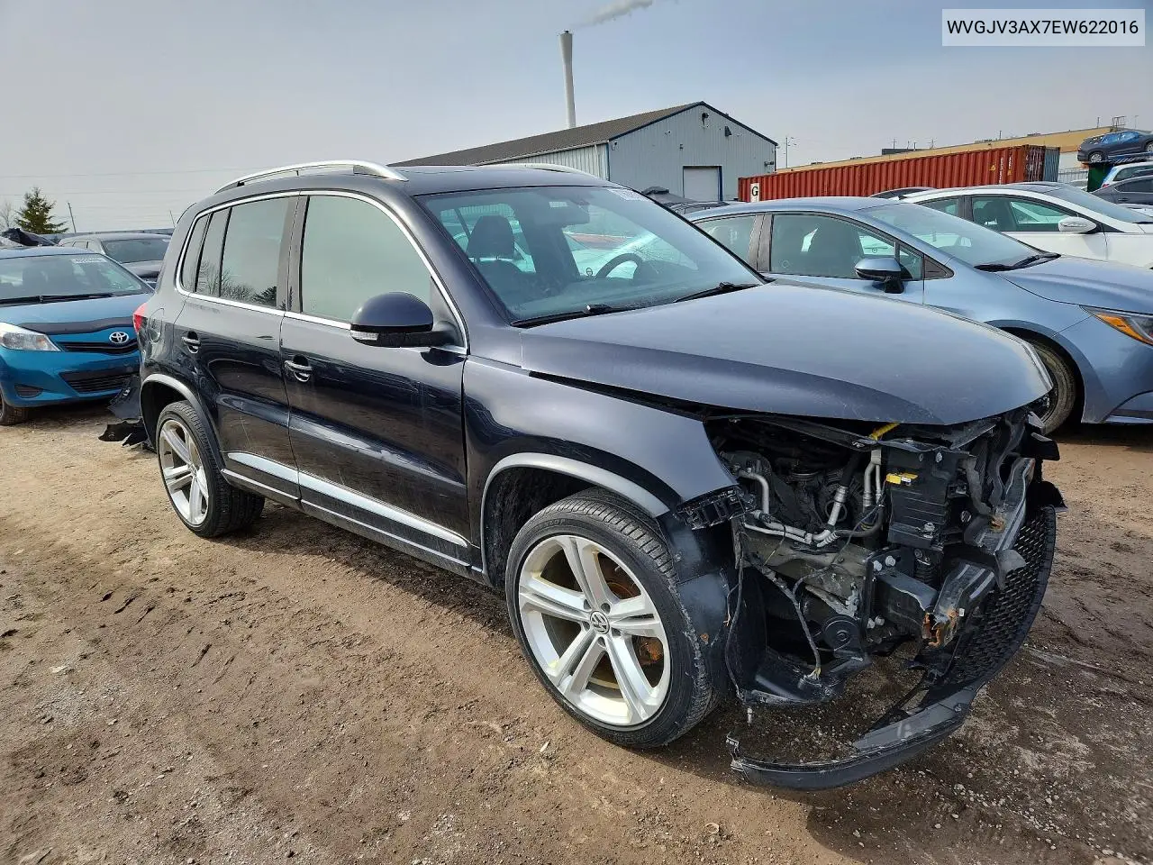 WVGJV3AX7EW622016 2014 Volkswagen Tiguan S