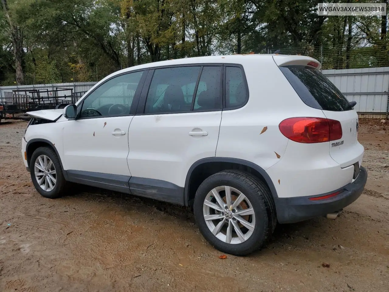 WVGAV3AX6EW538818 2014 Volkswagen Tiguan S