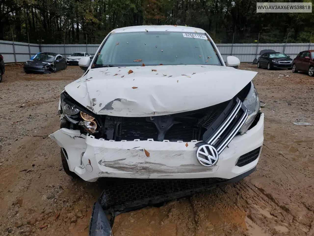 WVGAV3AX6EW538818 2014 Volkswagen Tiguan S
