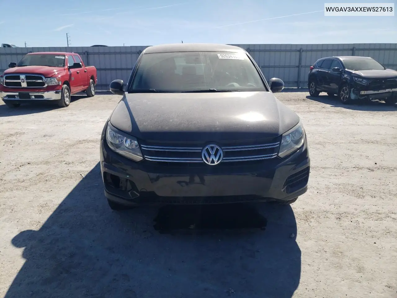 WVGAV3AXXEW527613 2014 Volkswagen Tiguan S