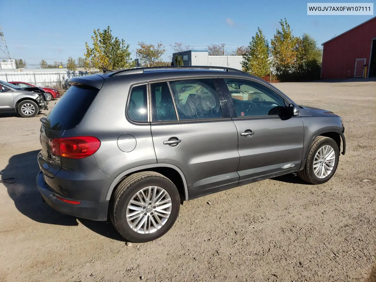 WVGJV7AX0FW107111 2015 Volkswagen Tiguan S