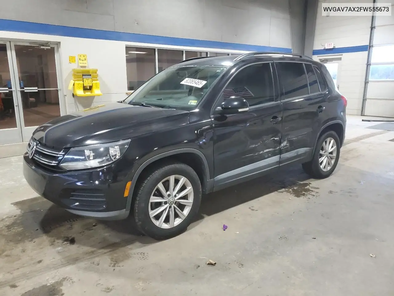 WVGAV7AX2FW555673 2015 Volkswagen Tiguan S
