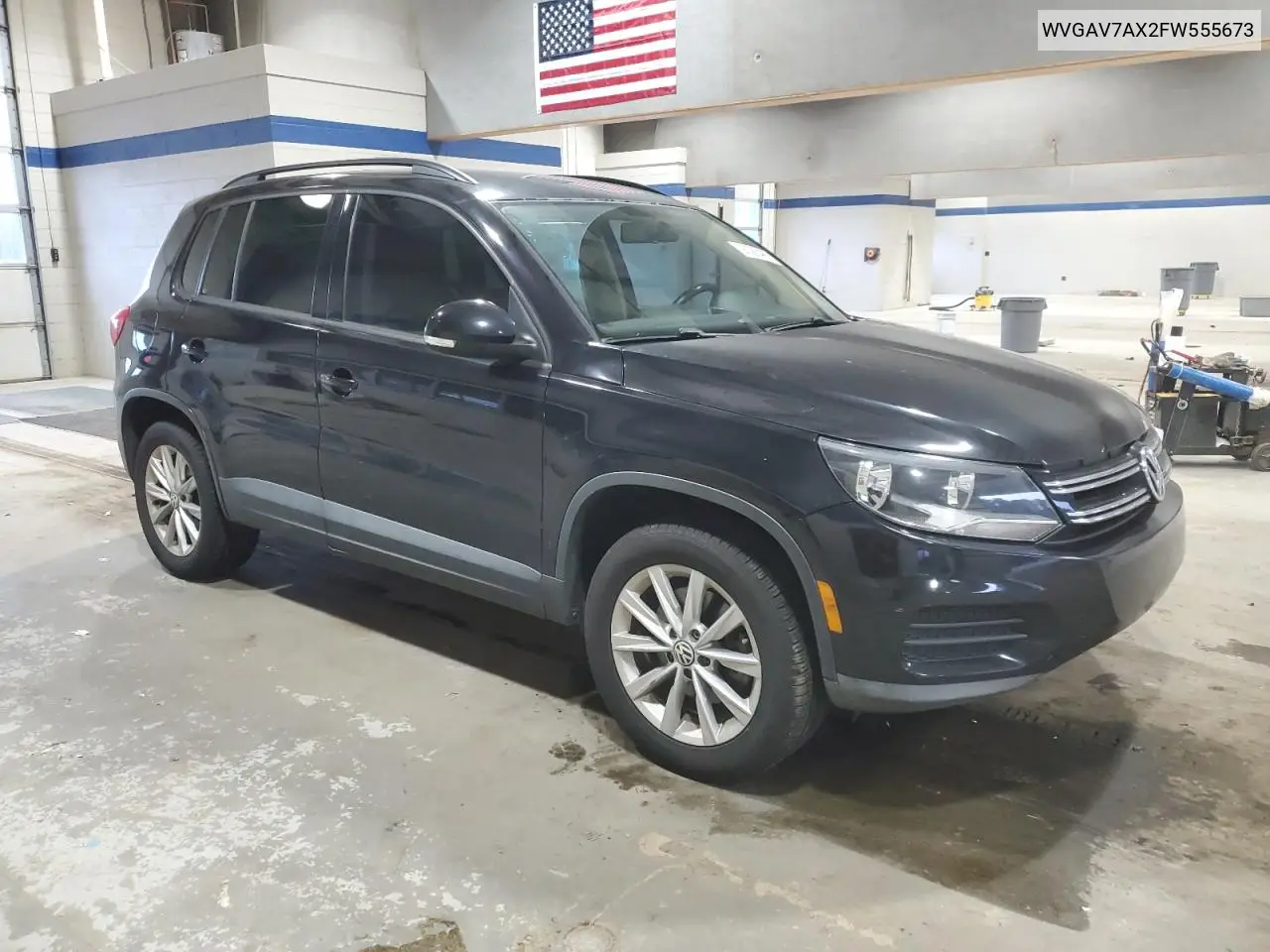 WVGAV7AX2FW555673 2015 Volkswagen Tiguan S