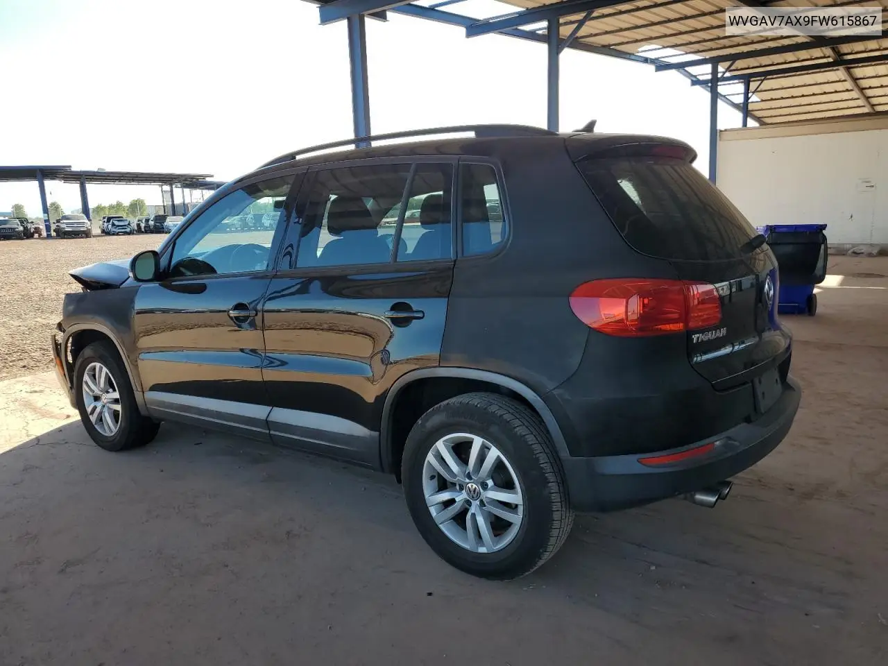 WVGAV7AX9FW615867 2015 Volkswagen Tiguan S