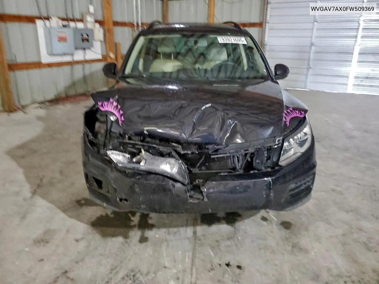 WVGAV7AX0FW509369 2015 Volkswagen Tiguan S