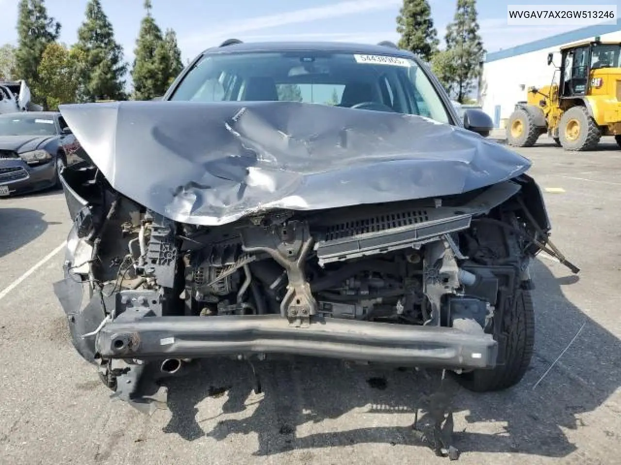 WVGAV7AX2GW513246 2016 Volkswagen Tiguan S