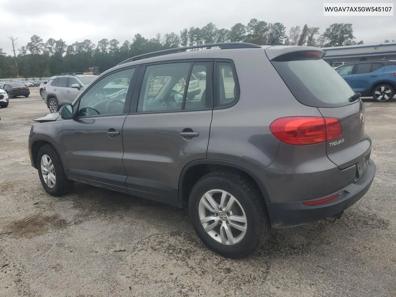WVGAV7AX5GW545107 2016 Volkswagen Tiguan S