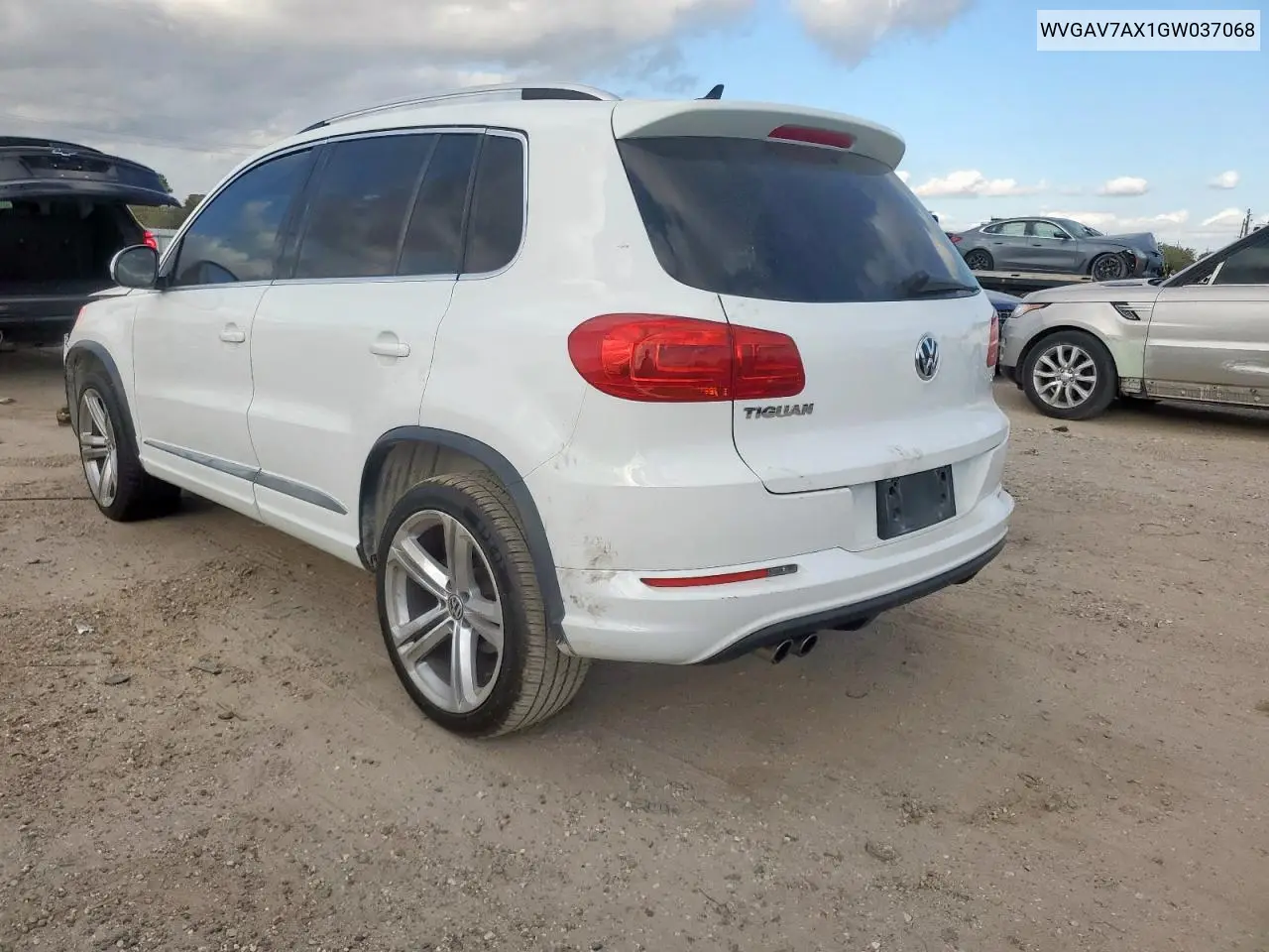 WVGAV7AX1GW037068 2016 Volkswagen Tiguan S