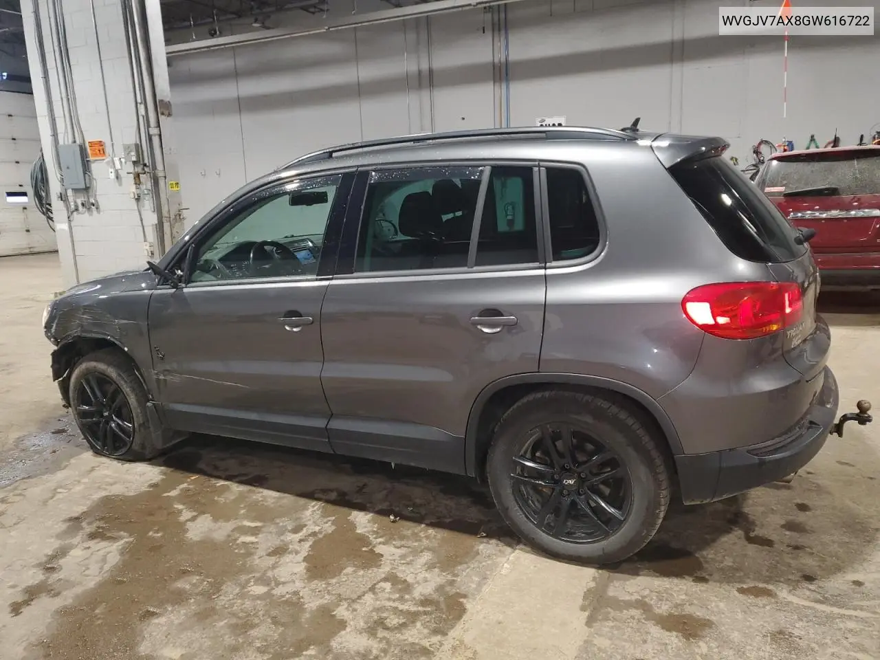 WVGJV7AX8GW616722 2016 Volkswagen Tiguan Comfortline