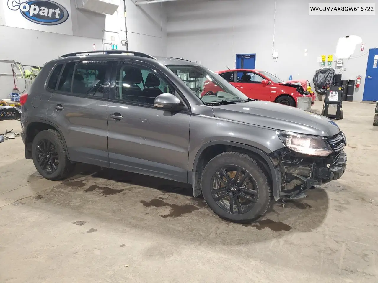 WVGJV7AX8GW616722 2016 Volkswagen Tiguan Comfortline