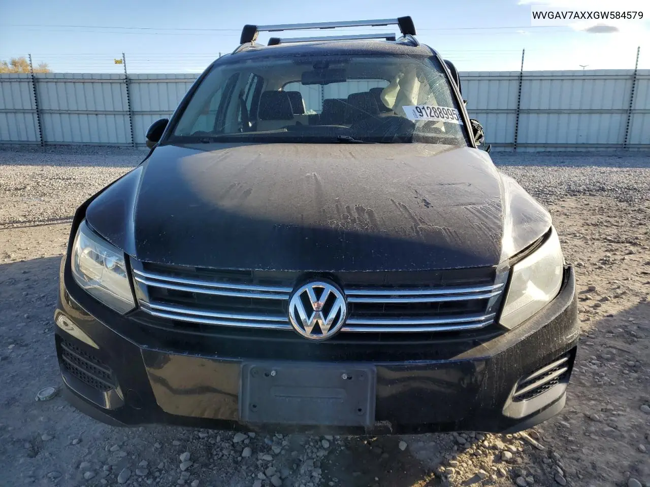WVGAV7AXXGW584579 2016 Volkswagen Tiguan S
