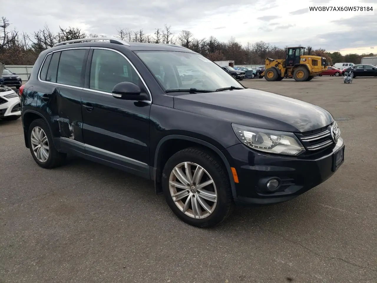 WVGBV7AX6GW578184 2016 Volkswagen Tiguan S