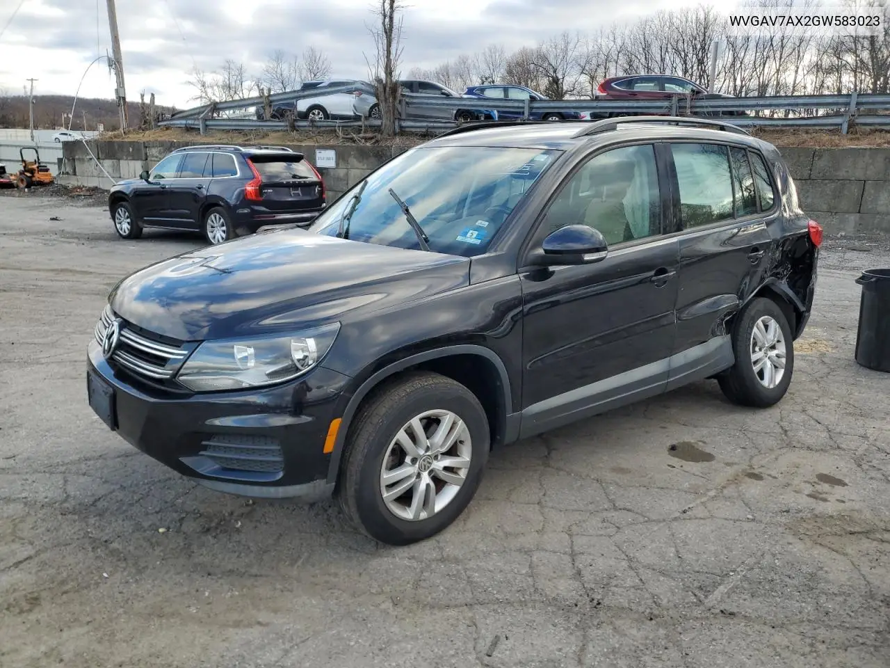WVGAV7AX2GW583023 2016 Volkswagen Tiguan S