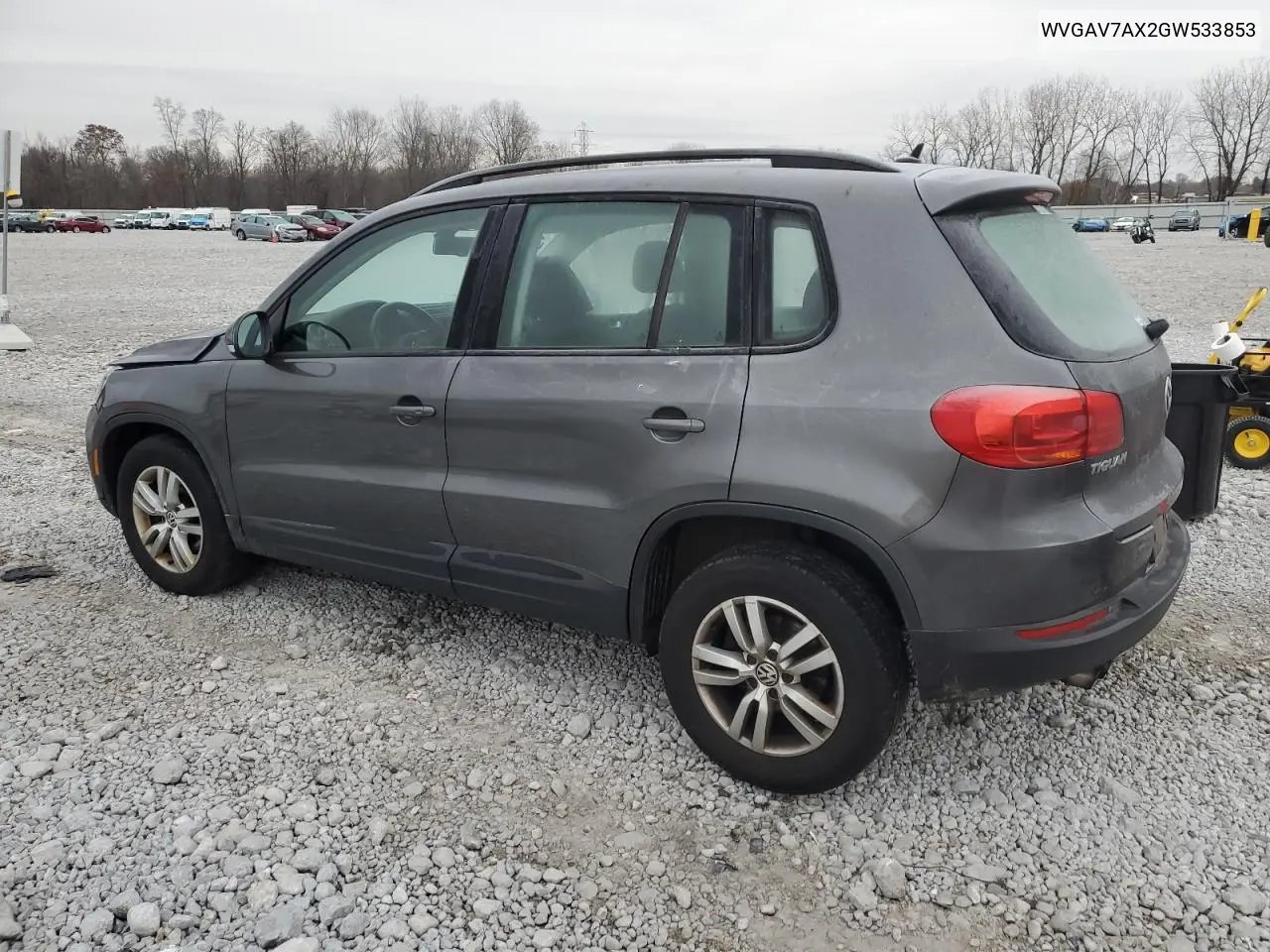 WVGAV7AX2GW533853 2016 Volkswagen Tiguan S