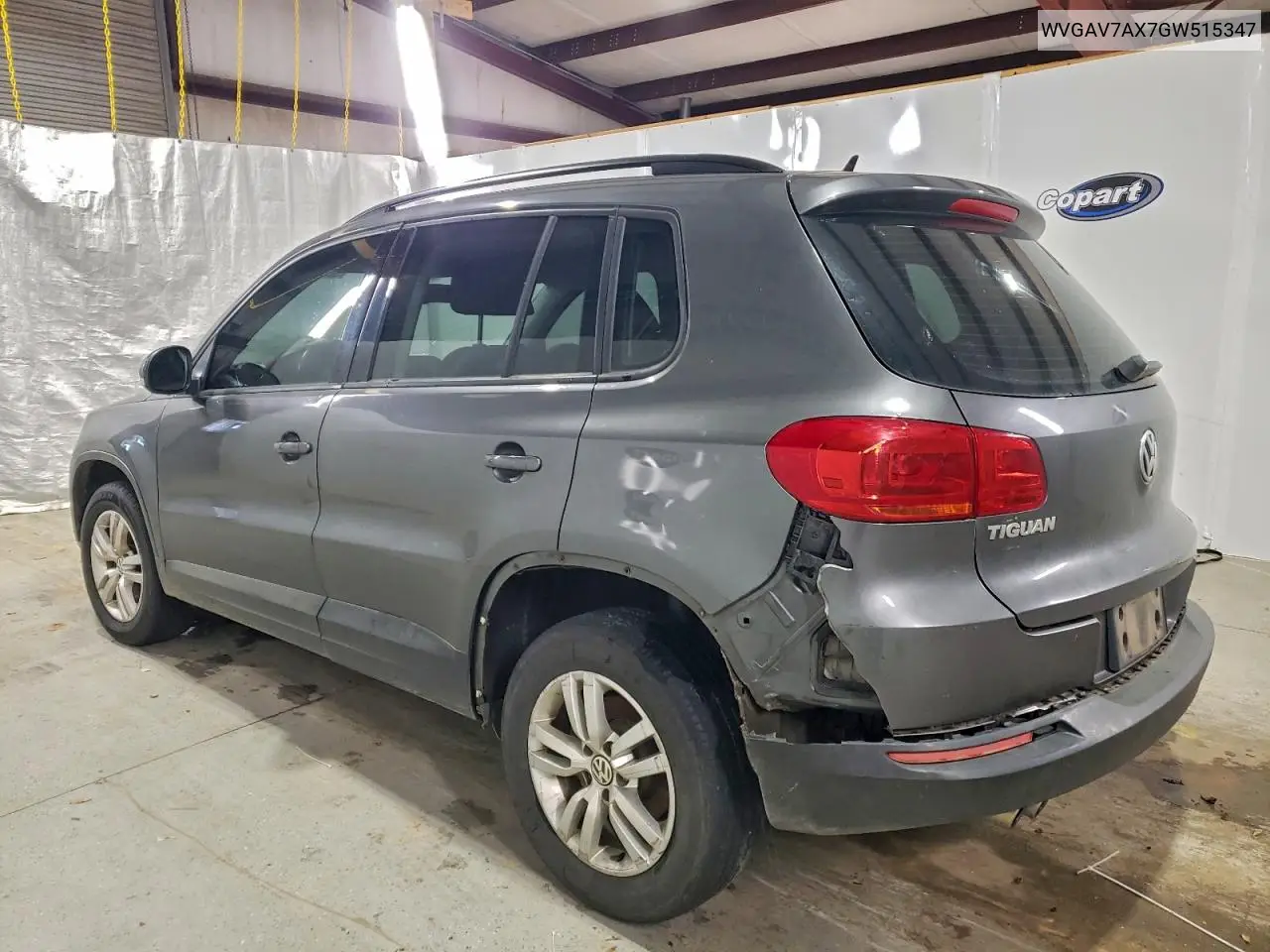 WVGAV7AX7GW515347 2016 Volkswagen Tiguan S