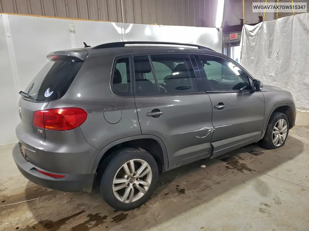 WVGAV7AX7GW515347 2016 Volkswagen Tiguan S