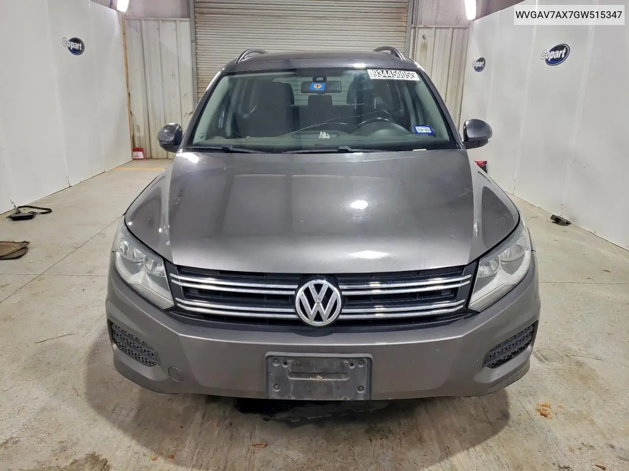 WVGAV7AX7GW515347 2016 Volkswagen Tiguan S