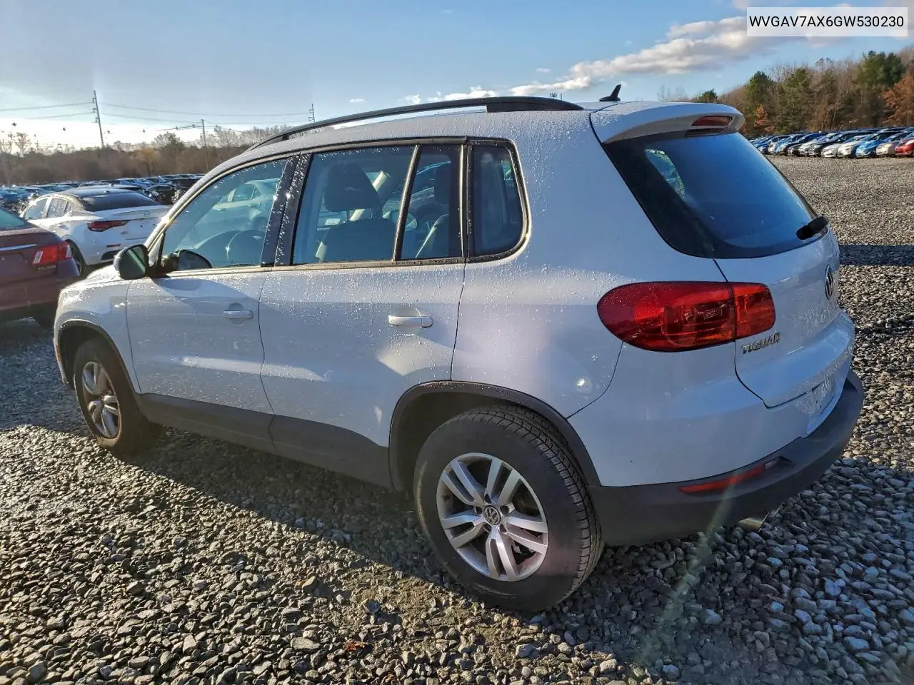 WVGAV7AX6GW530230 2016 Volkswagen Tiguan S