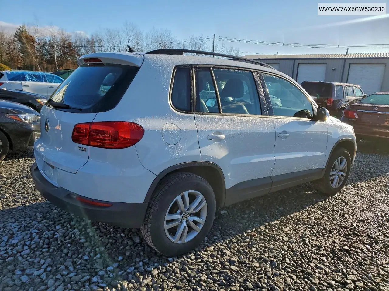WVGAV7AX6GW530230 2016 Volkswagen Tiguan S
