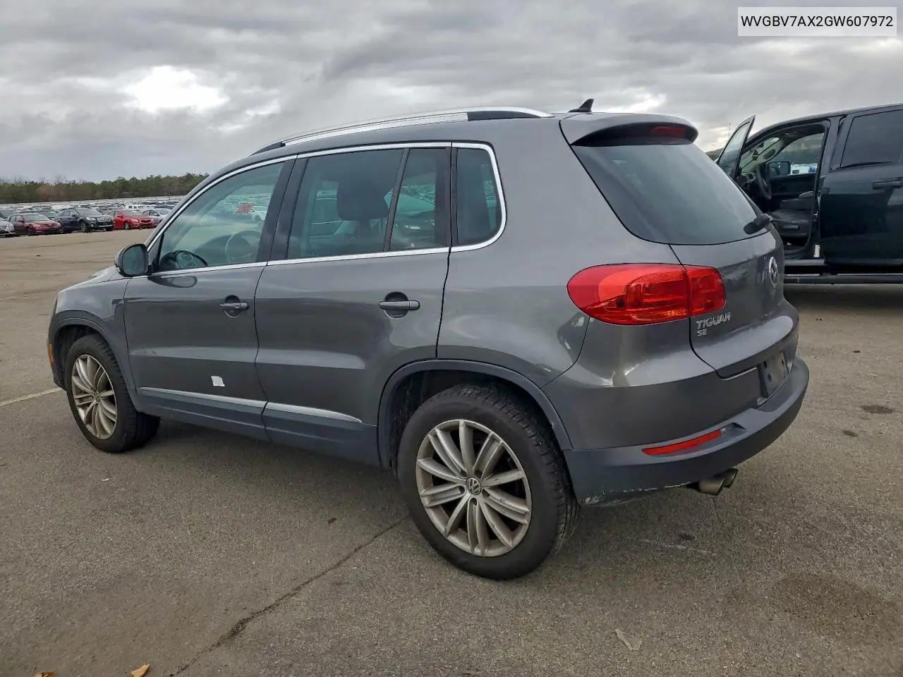 WVGBV7AX2GW607972 2016 Volkswagen Tiguan S