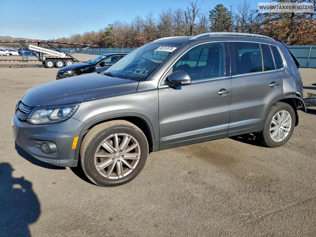 WVGBV7AXXGW507313 2016 Volkswagen Tiguan S