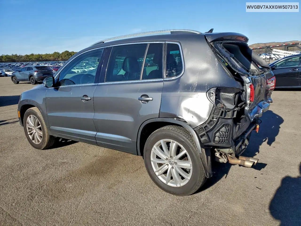WVGBV7AXXGW507313 2016 Volkswagen Tiguan S