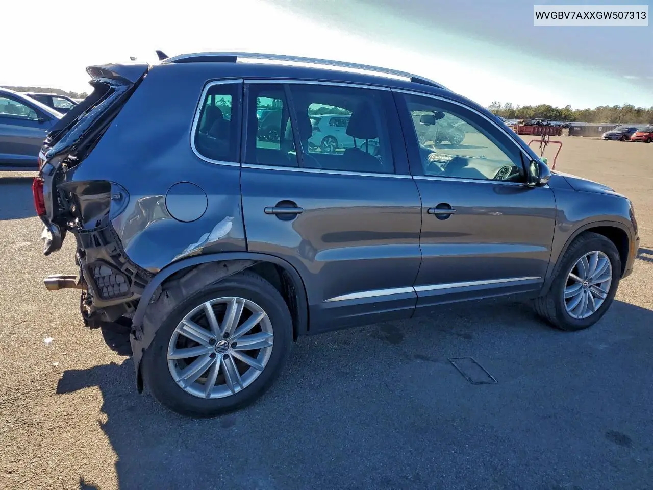 WVGBV7AXXGW507313 2016 Volkswagen Tiguan S